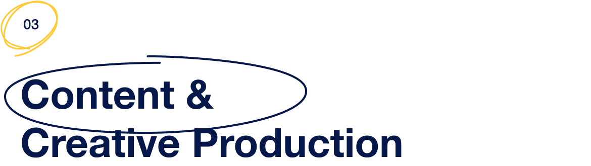 Content & Creative Production
