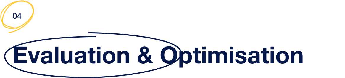 Evaluation & Optimisation