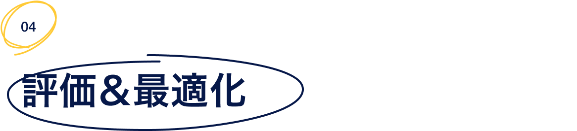 評価＆最適化
